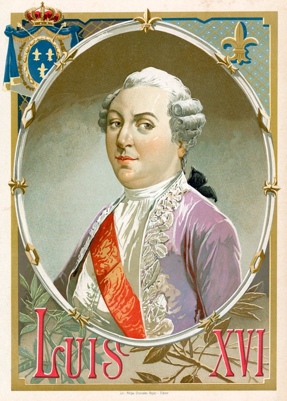 Rey Luis XVI de Francia de Spanish School