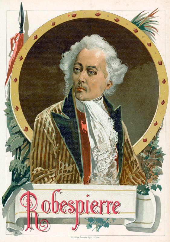 Maximilien Robespierre de Spanish School