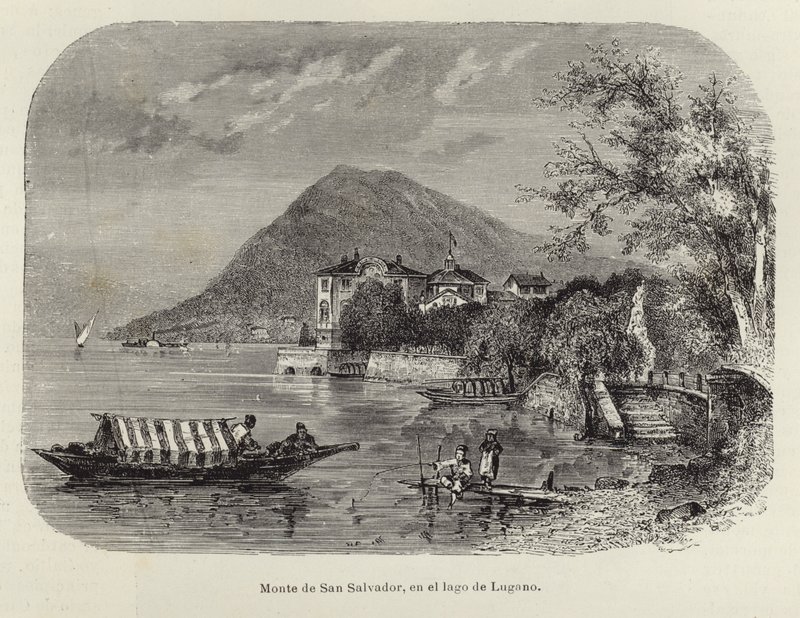 Monte San Salvatore en el Lago de Lugano de Spanish School