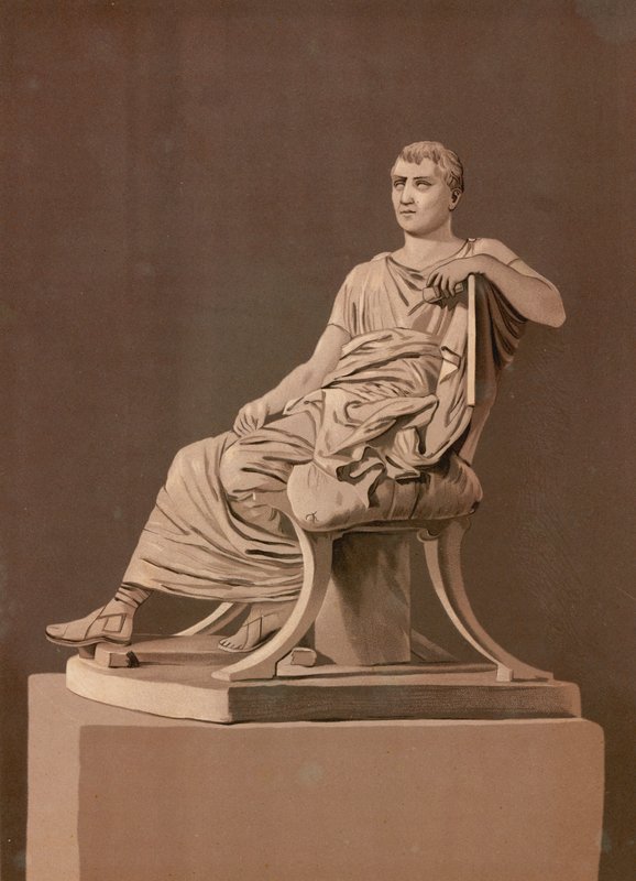 Estatua de Menandro de Spanish School
