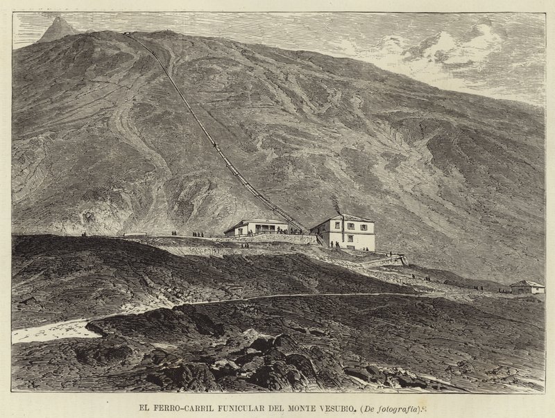 El funicular del Monte Vesubio de Spanish School