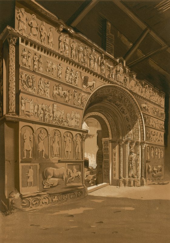 Arco triunfal de Santa María de Ripoll de Spanish School