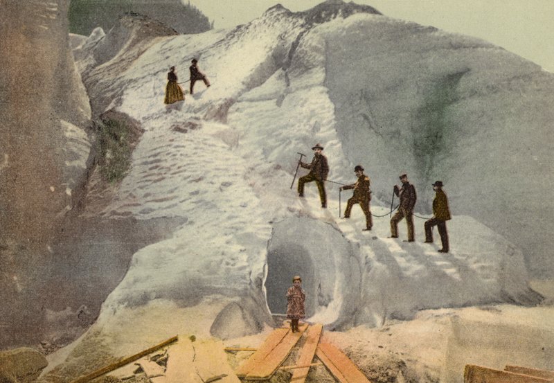 Oberland bernés: Grindelwald, glaciar inferior (foto a color) de Swiss Photographer