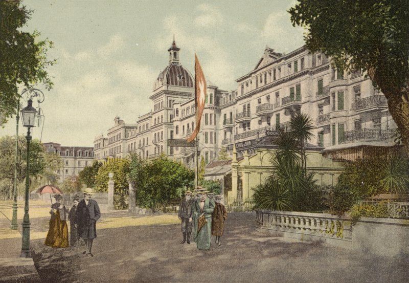 Berner Oberland: Interlaken, Hohenweg (foto a color) de Swiss Photographer