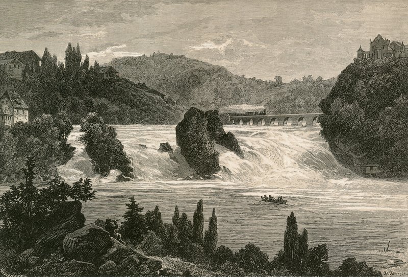 Cataratas del Rin en Schaffhausen de Swiss School