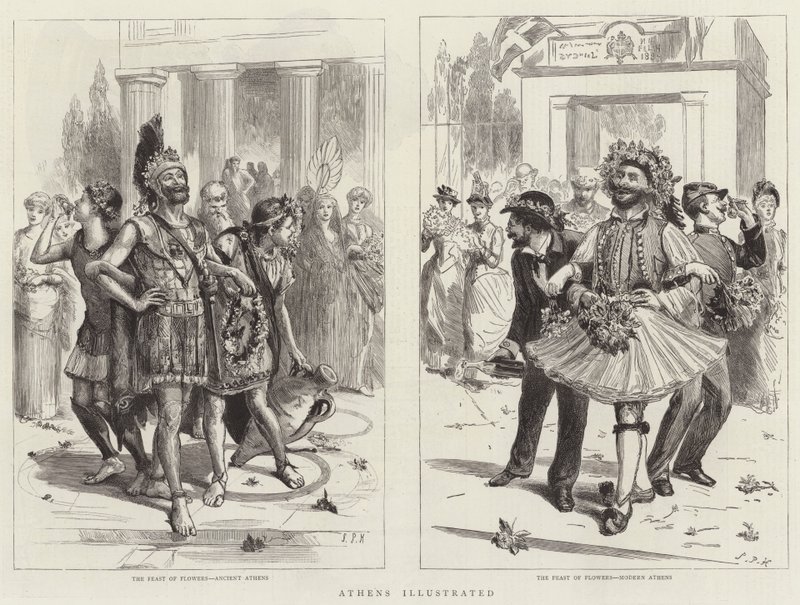 Atenas Ilustrada de Sydney Prior Hall