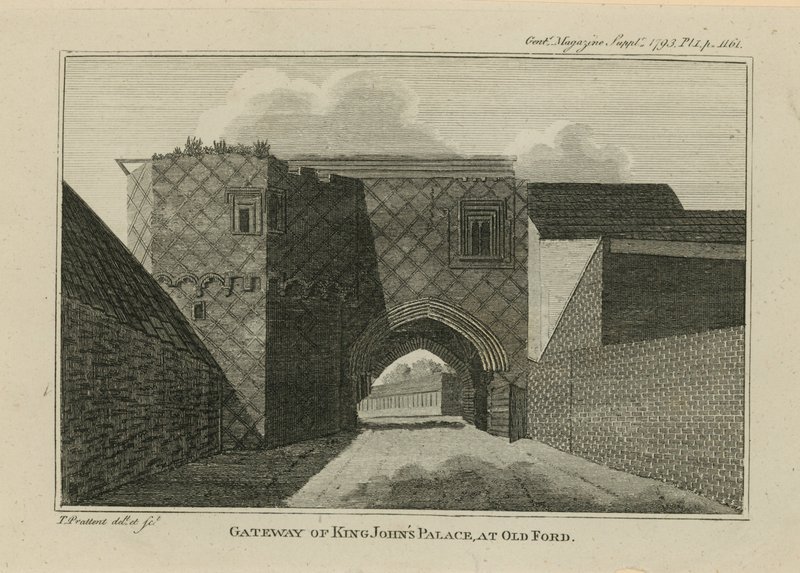 Puerta del Palacio del Rey Juan de T. Prattent