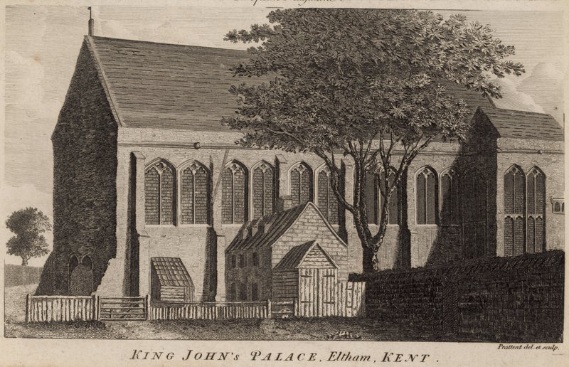 Palacio del Rey Juan, Eltham, Kent de T. Prattent