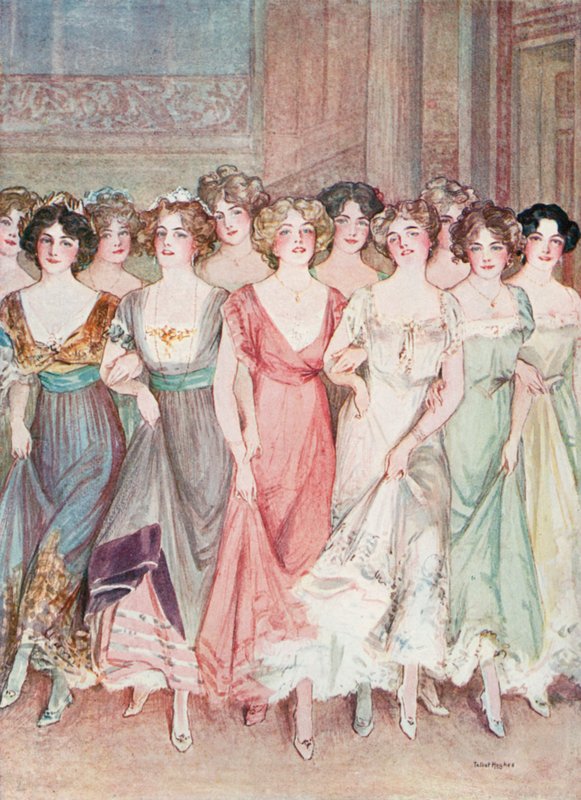La viuda alegre: Invitados en la embajada de Talbot Hughes