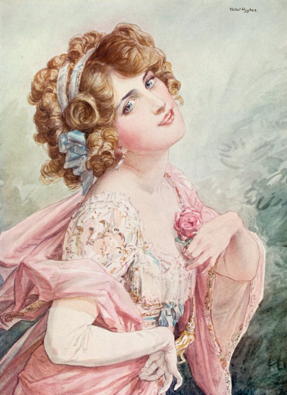 La viuda alegre: Señorita Lily Elsie de Talbot Hughes
