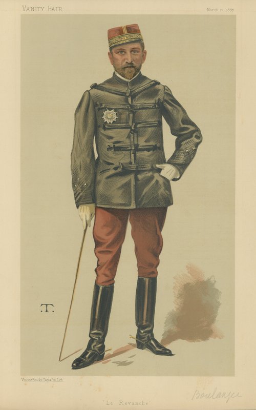 General Georges Boulanger de Theobald Chartran