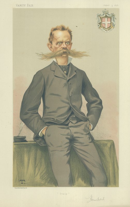 Su Majestad el Rey Humberto, El Rey de Italia de Theobald Chartran