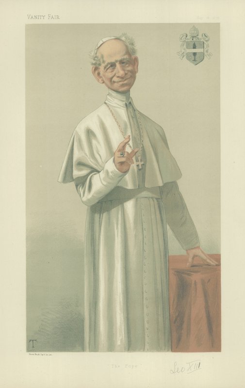 Su Santidad el Papa León XIII de Theobald Chartran