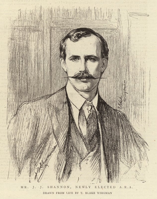 El Sr. J J Shannon, recién elegido ARA de Theodore Blake Wirgman