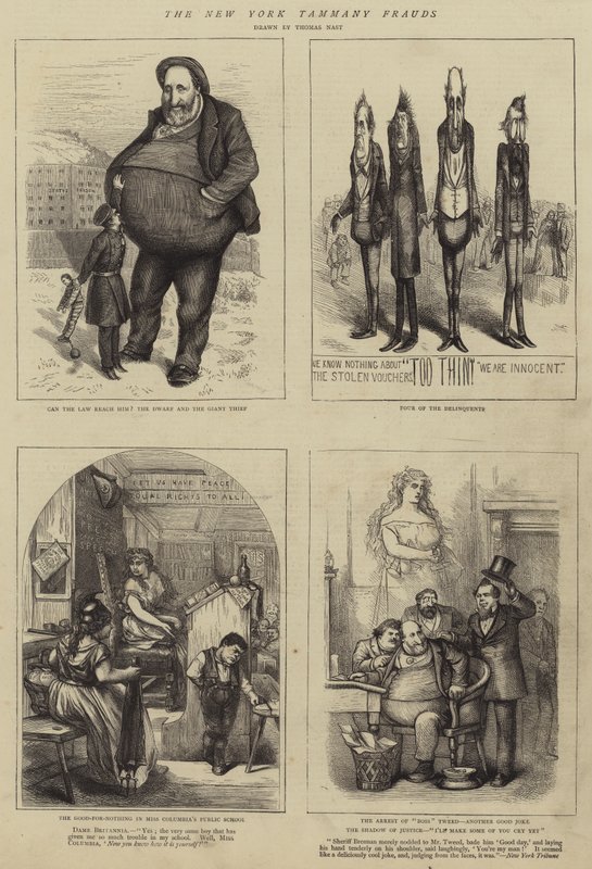 Los fraudes de Tammany en Nueva York de Thomas Nast