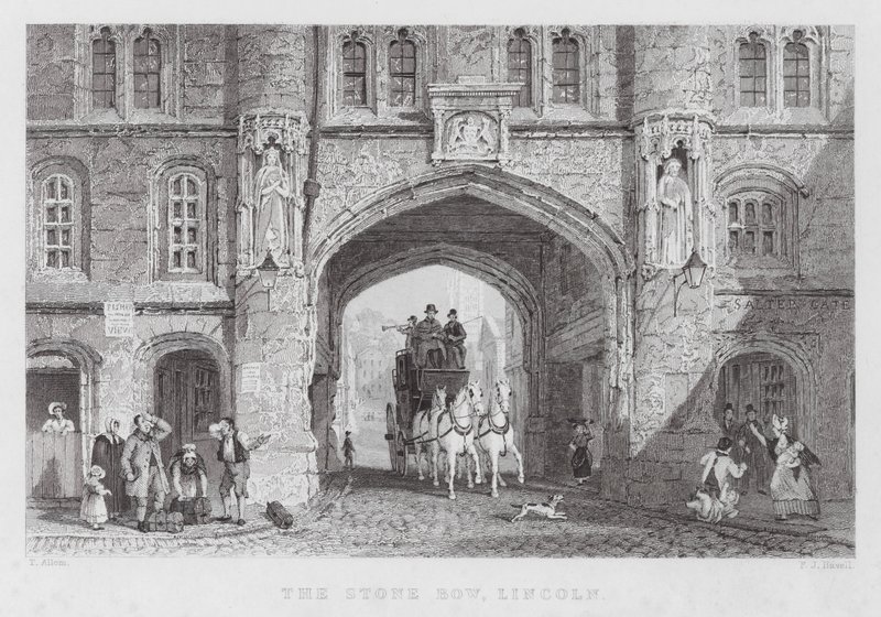 The Stone Bow, Lincoln de Thomas (after) Allom