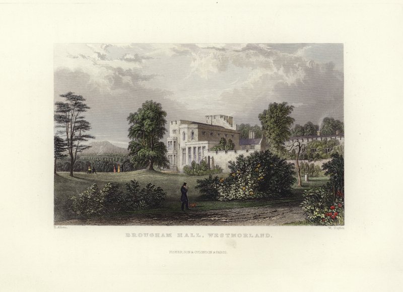 Brougham Hall de Thomas Allom