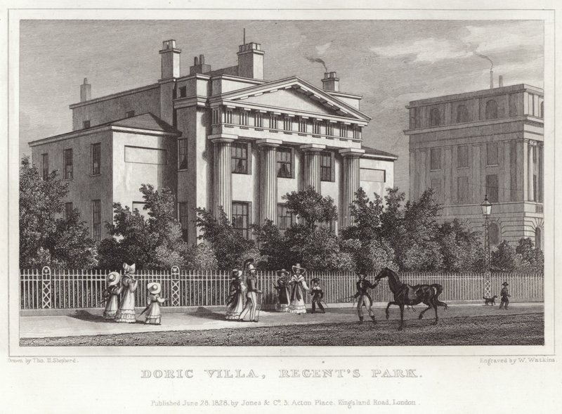 Villa dórica en Regent