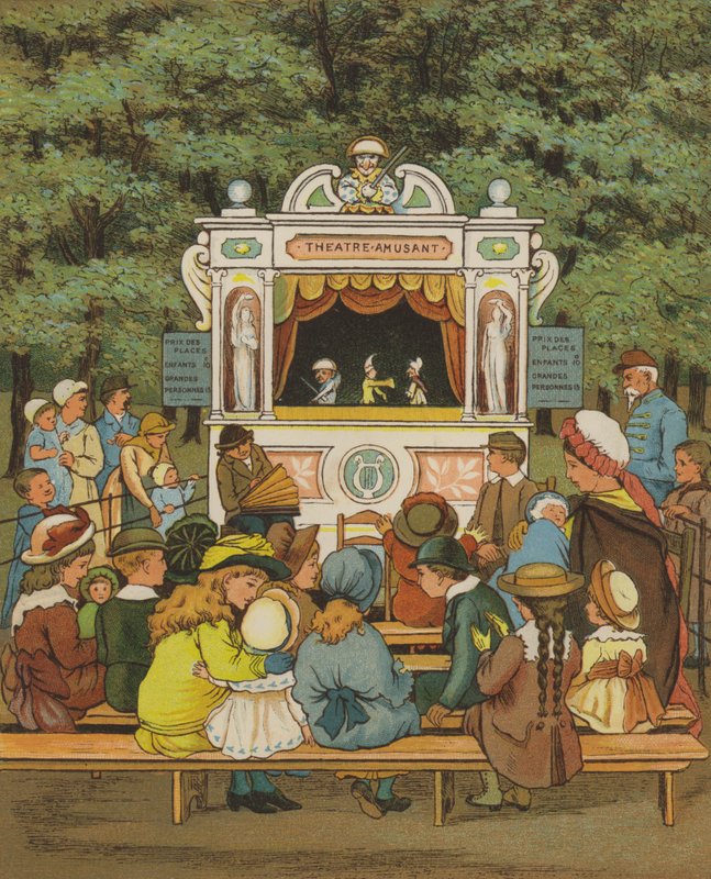 París: Punch y Judy de Thomas Crane