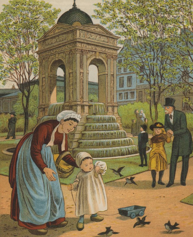 París: la Fuente de los Inocentes de Thomas Crane