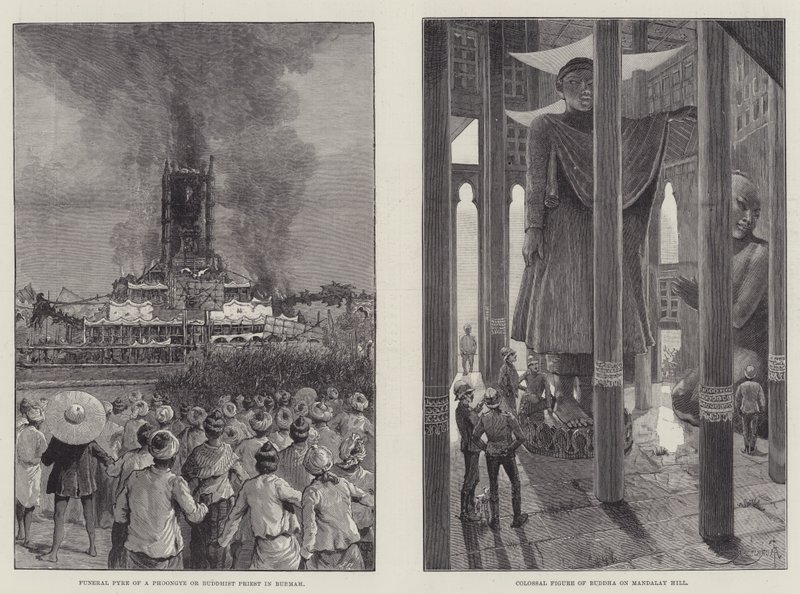 Bocetos de Birmania de Thomas Harrington Wilson