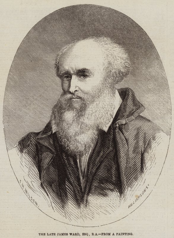El difunto James Ward, Esquire, RA de Thomas Harrington Wilson