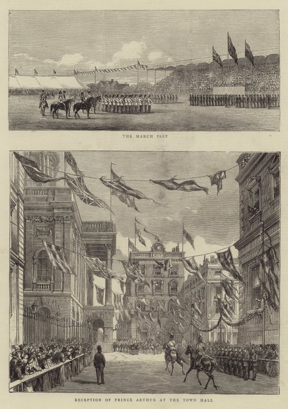 La Visita Real a Liverpool de Thomas Harrington Wilson