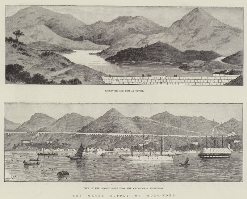 El Abastecimiento de Agua de Hong-Kong de Thomas Harrington Wilson