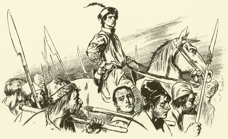 Wat Tyler (grabado) de Thomas Heath Robinson