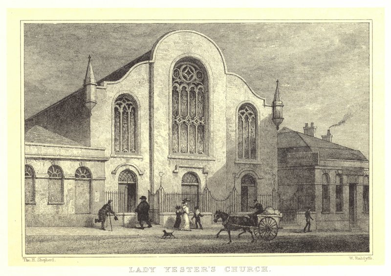 Iglesia de Lady Yester de Thomas Hosmer (after) Shepherd