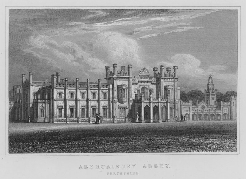Abadía de Abercairney, Perthshire de Thomas Hosmer Shepherd