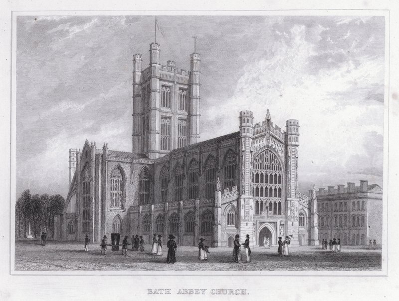Iglesia de la Abadía de Bath de Thomas Hosmer Shepherd