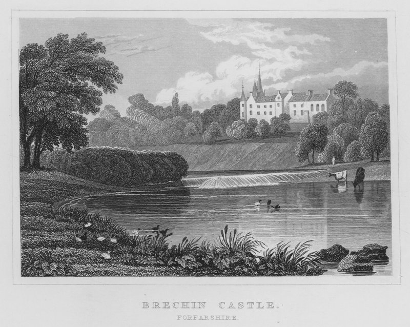 Castillo Brechin, Forfarshire de Thomas Hosmer Shepherd
