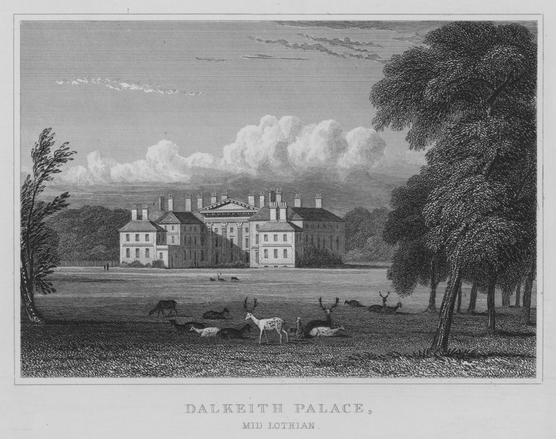 Dalkeith Palace, Mid Lothian de Thomas Hosmer Shepherd