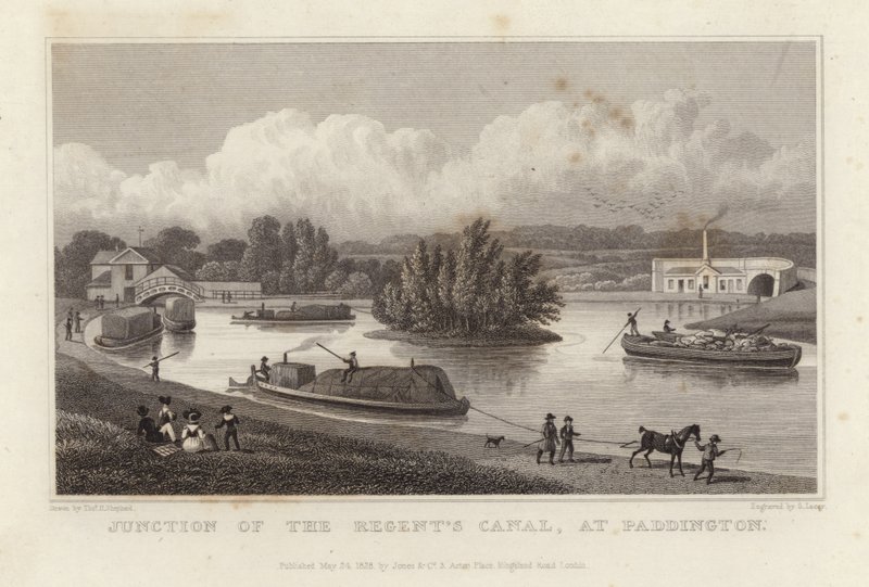 Junción del Canal del Regente de Thomas Hosmer Shepherd