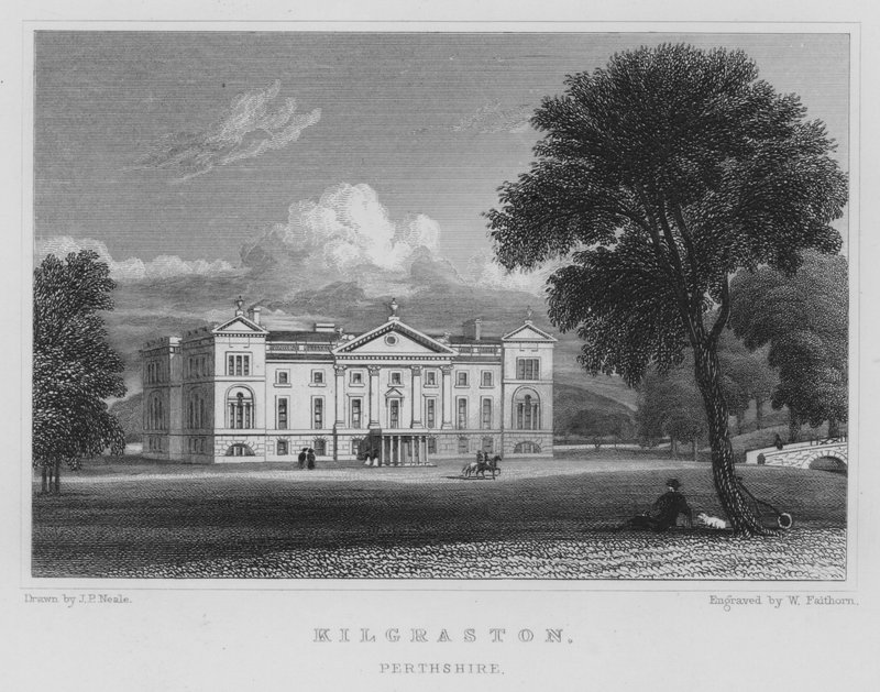 Kilgraston, Perthshire de Thomas Hosmer Shepherd