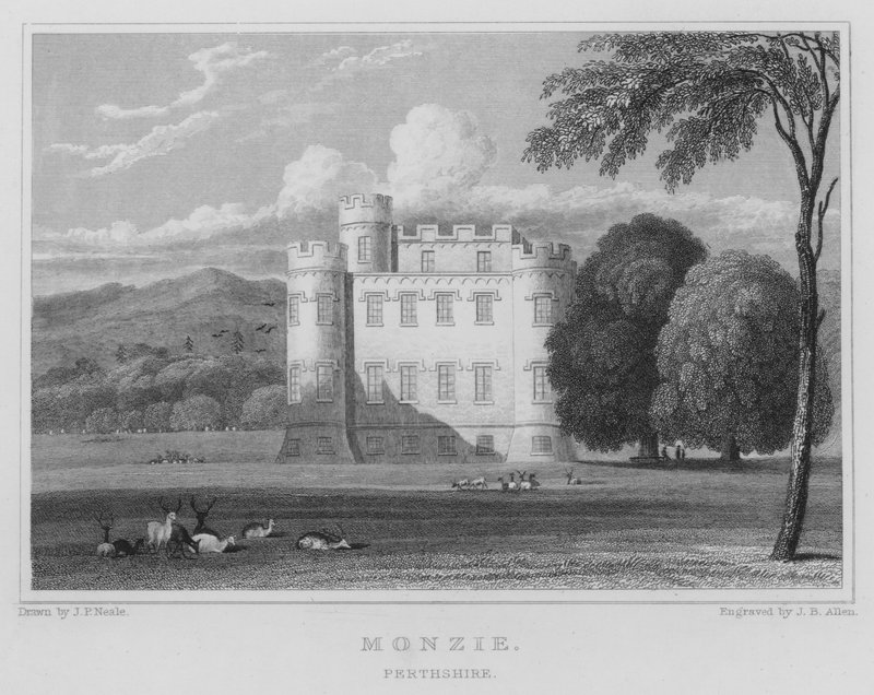Monzie, Perthshire de Thomas Hosmer Shepherd
