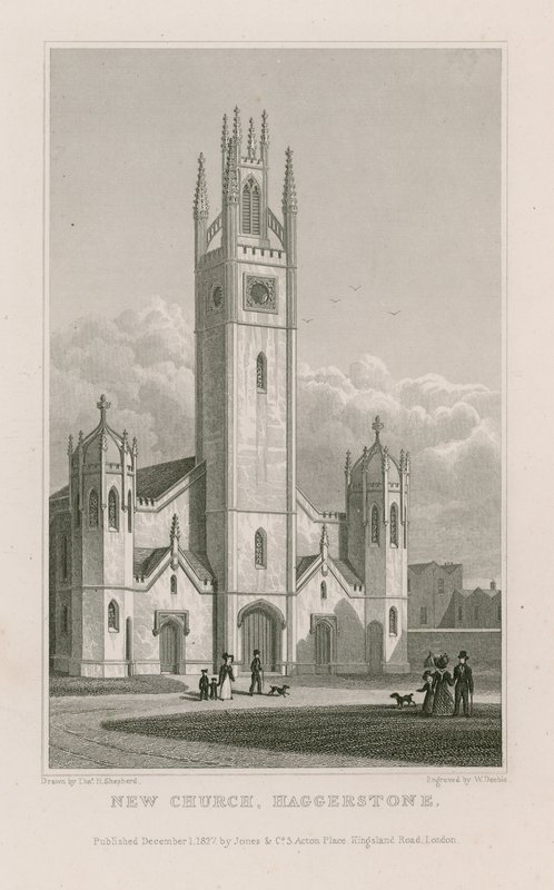Iglesia Nueva, Haggerston de Thomas Hosmer Shepherd