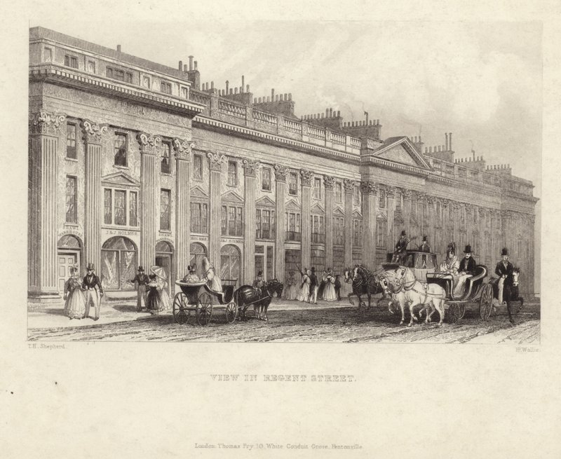 Regent Street de Thomas Hosmer Shepherd