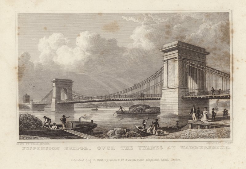Puente colgante de Thomas Hosmer Shepherd