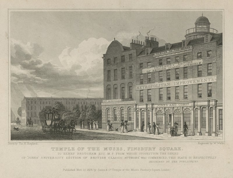 Templo de las Musas de Thomas Hosmer Shepherd