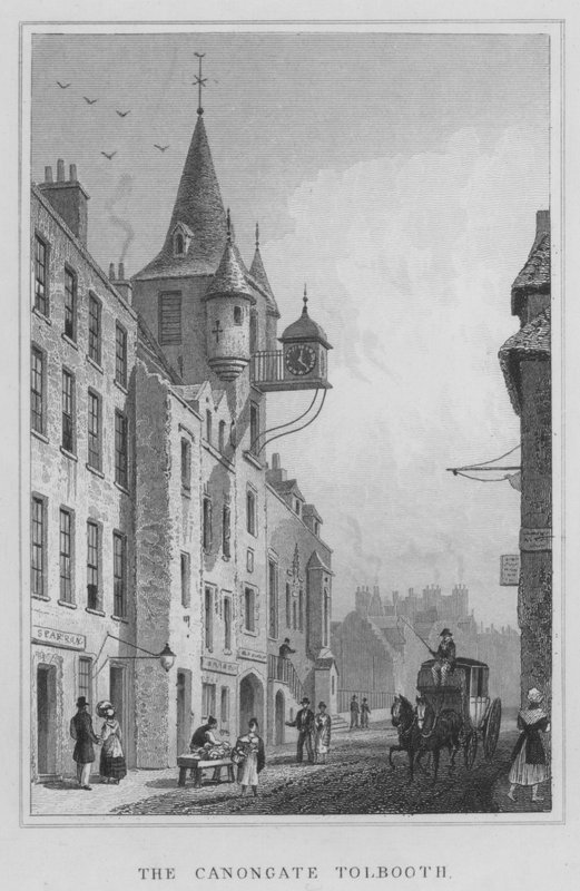 El Tolbooth de Canongate de Thomas Hosmer Shepherd