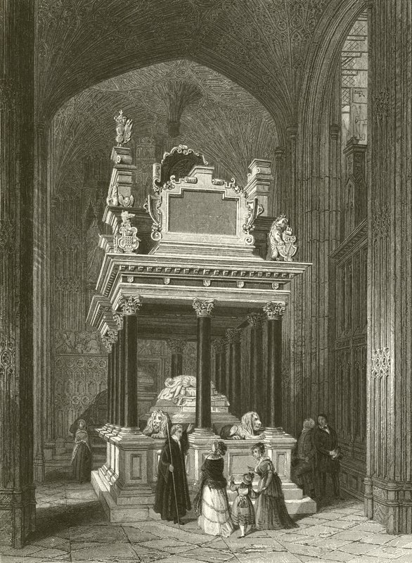 Tumba de la Reina Isabel de Thomas Hosmer Shepherd