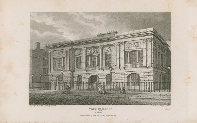 Trinity House en Tower Hill de Thomas Hosmer Shepherd