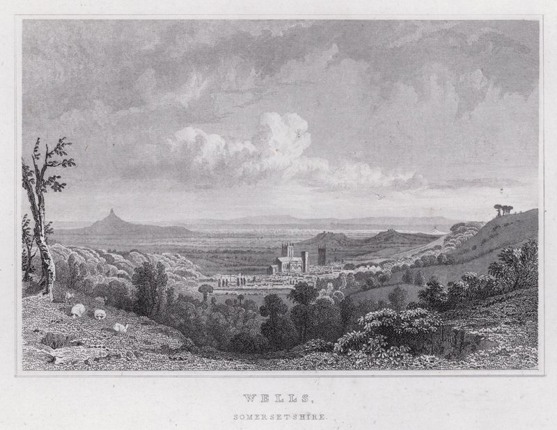 Wells, Somerset de Thomas Hosmer Shepherd