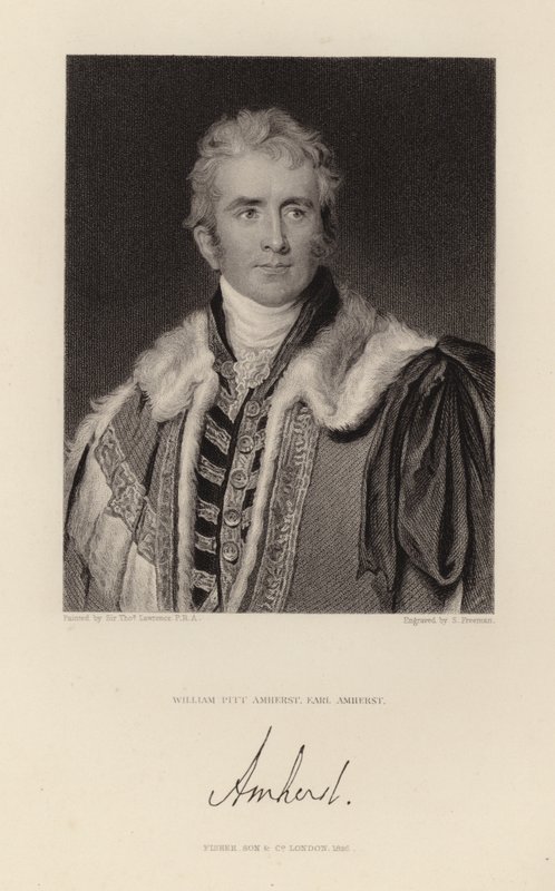 Earl Amherst de Thomas Lawrence