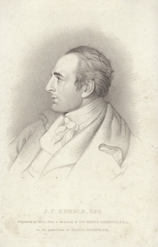 John Philip Kemble de Thomas Lawrence