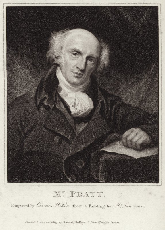 Retrato de Samuel Jackson Pratt de Thomas Lawrence