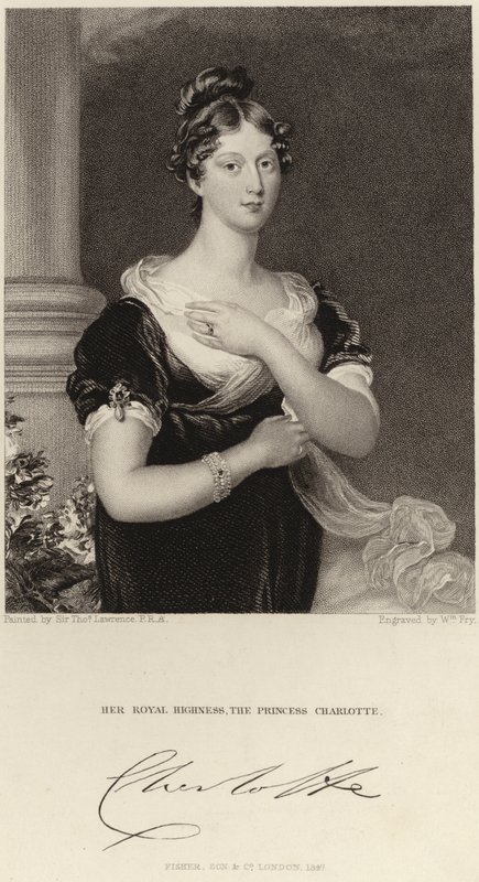 Princesa Carlota de Gales de Thomas Lawrence