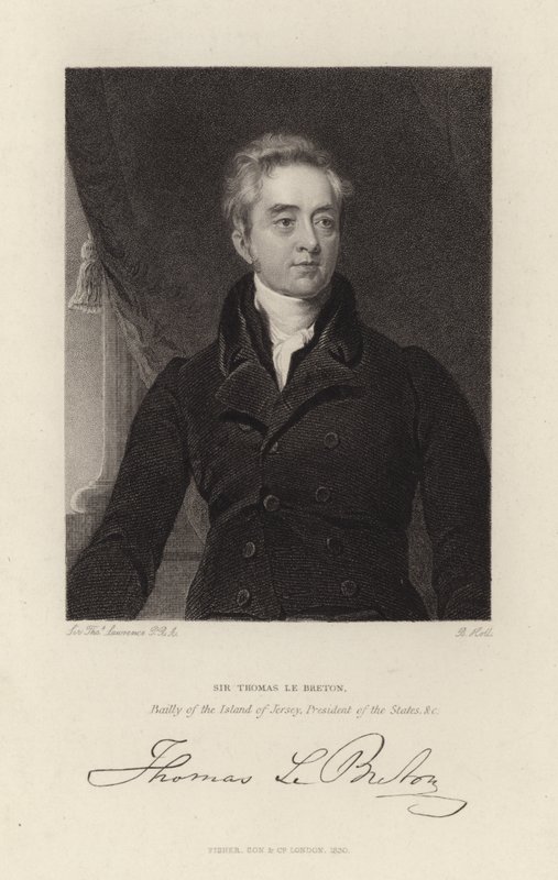 Sir Thomas Le Breton de Thomas Lawrence